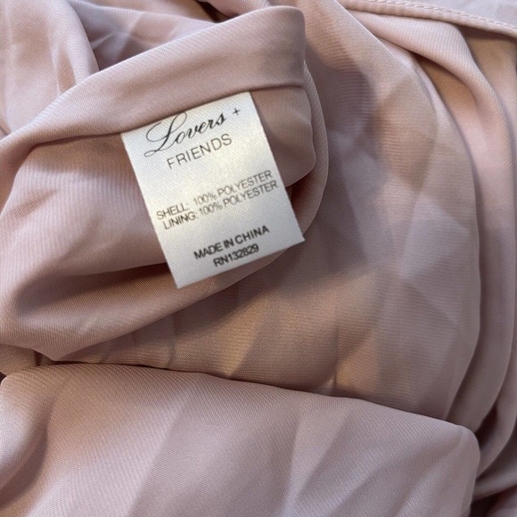 Lovers & Friends Taylor Maxi Dress Floral Blush Pink Size 0 - Picture 10 of 10